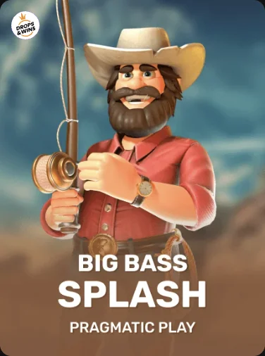 Big Bass Splash game tile Hadesbet Casino: Big Bass Splash game tile
